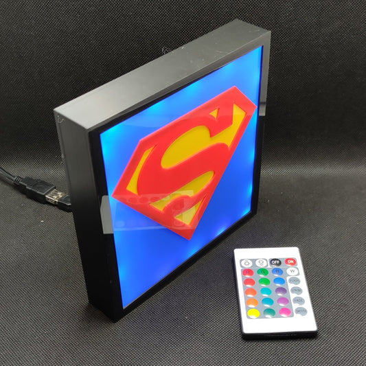 SUPERMAN Led Lightbox Sign