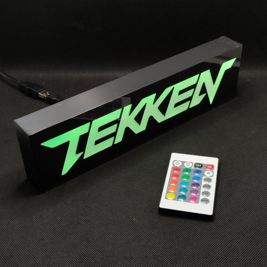 TEKKEN Neon Led Lightbox RGB Gamer Lamp