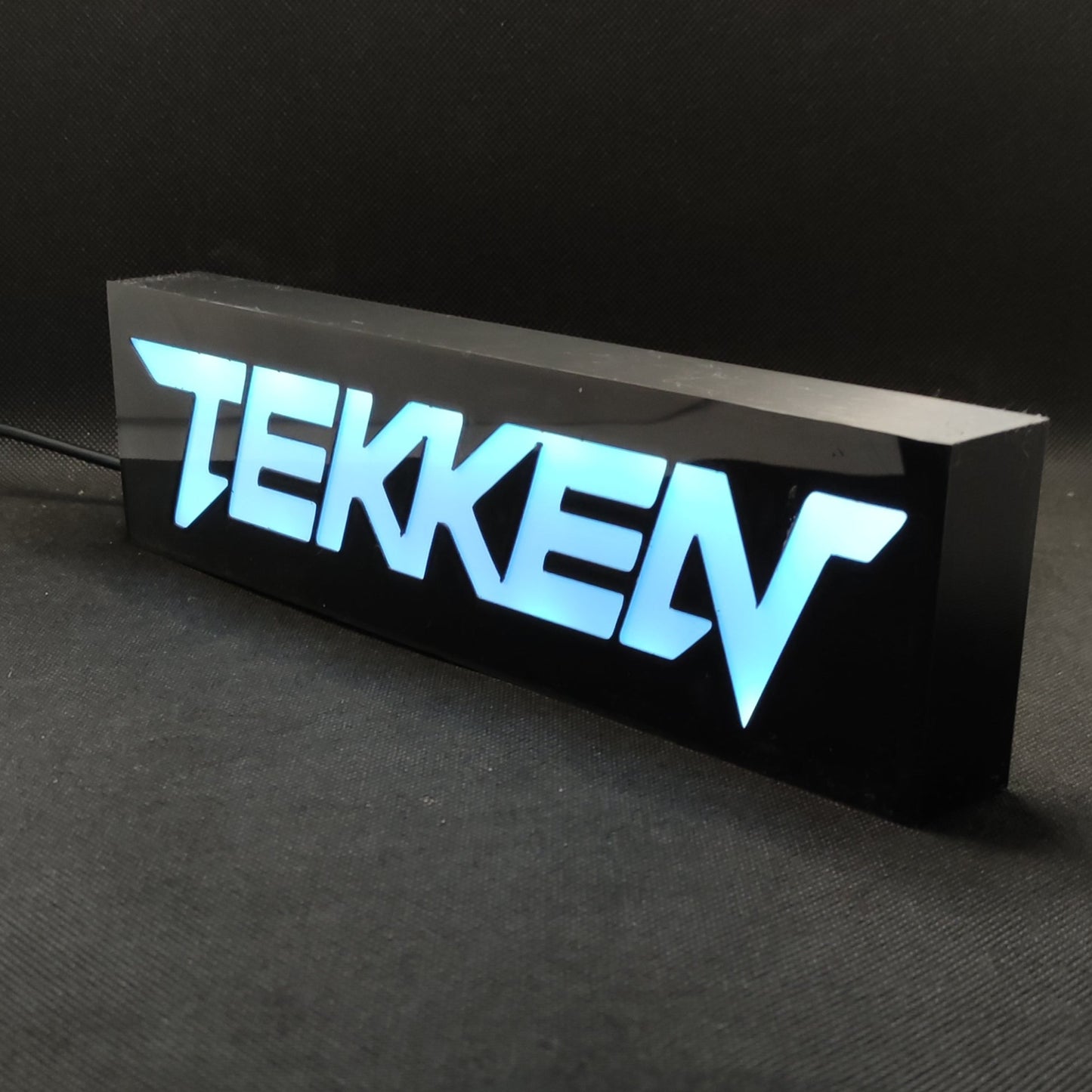 Lâmpada gamer RGB TEKKEN Neon Led Lightbox