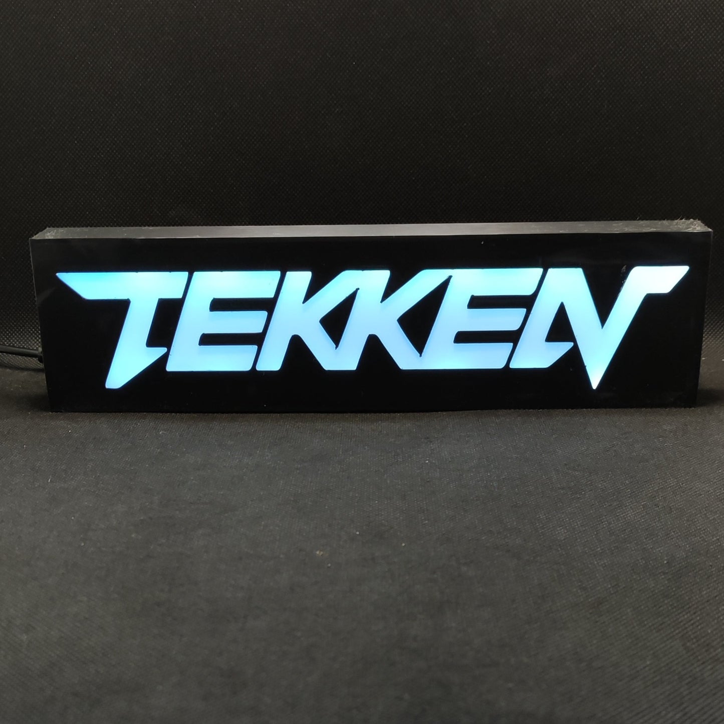 Lâmpada gamer RGB TEKKEN Neon Led Lightbox