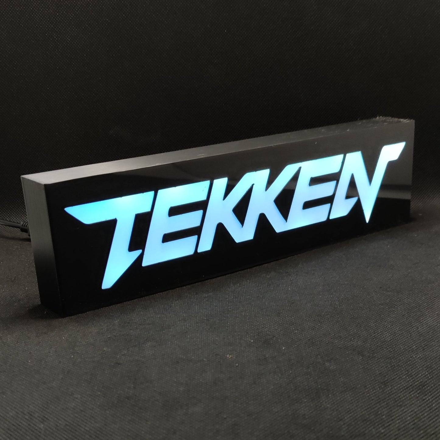 Lâmpada gamer RGB TEKKEN Neon Led Lightbox