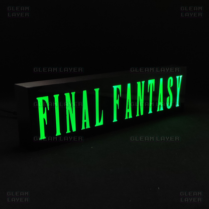 FINAL FANTASY Led Gaming Light Sign