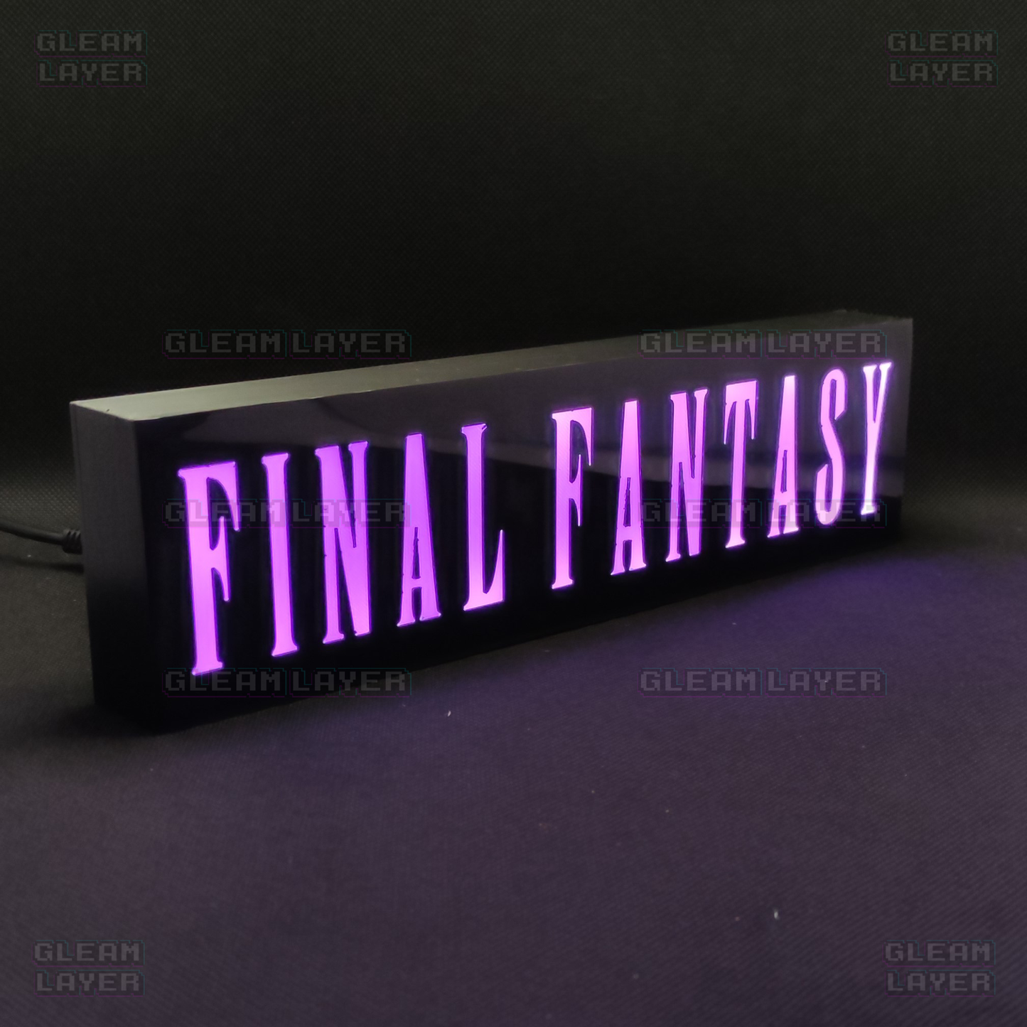 FINAL FANTASY Led Gaming Light Sign