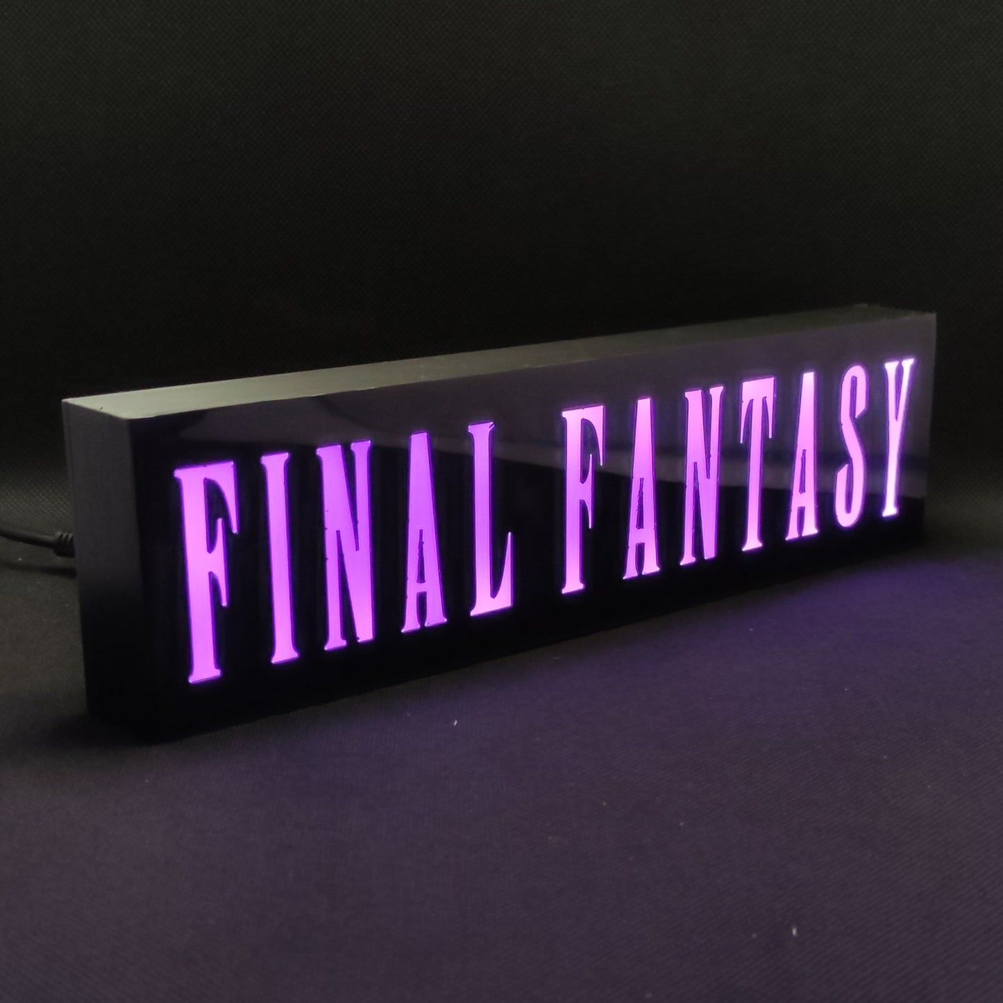 Metal Gear Solid Neon Led Lightbox RGB Gamer Lampe