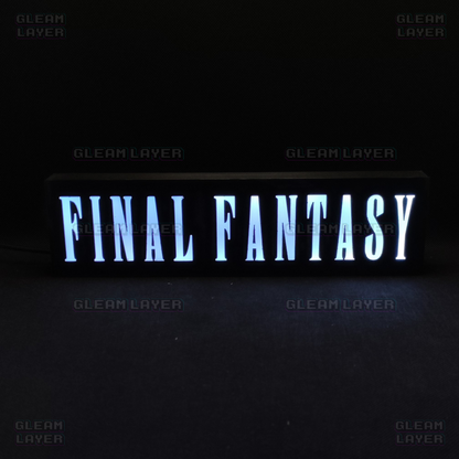 FINAL FANTASY Led Gaming Light Sign