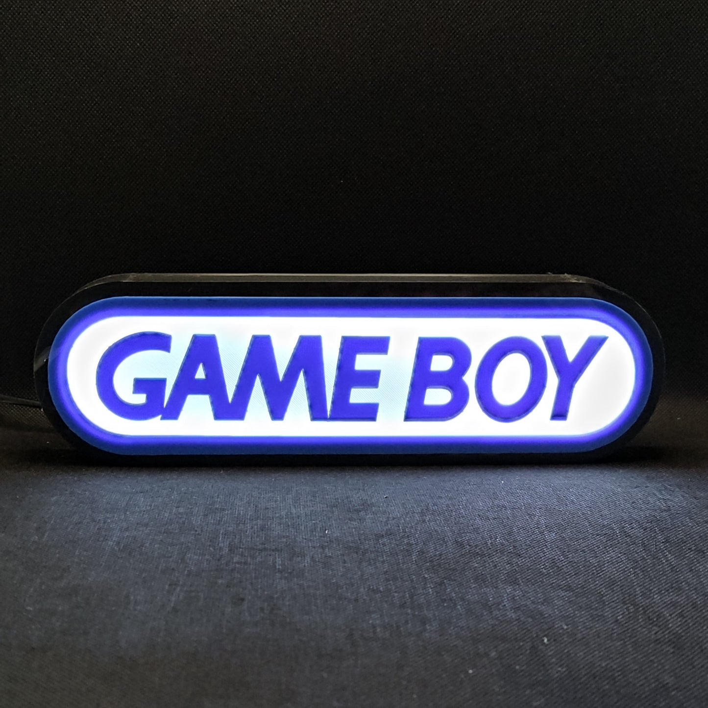 Caixa de luz LED GAMEBOY