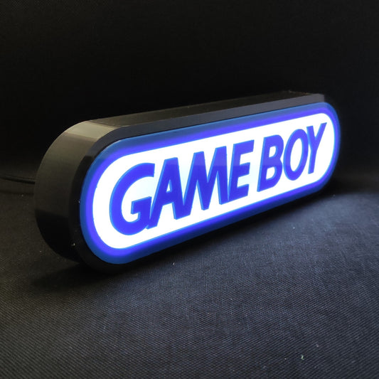 Caixa de luz LED GAMEBOY