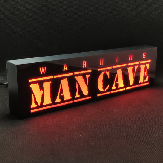 Mancave Neon Led Lightbox RGB Gamer Lamp by gleam layer 8