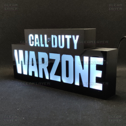 CALL of DUTY WARZONE Led Gaming Light Sign