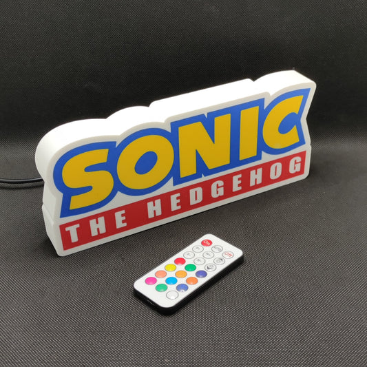 Sonic The hedgehog Led Gaming Light Sign