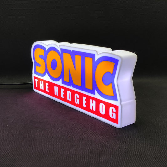 Placa de caixa de luz LED Sonic The Hedgehog