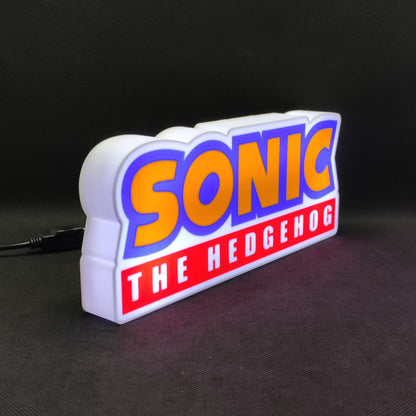 Sonic The hedgehog Led Gaming Light Sign