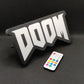 Placa de caixa de luz LED DOOM