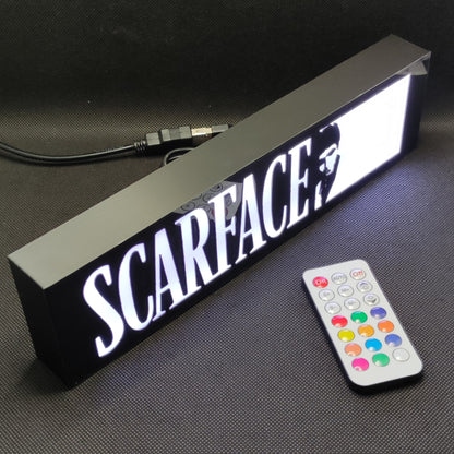 Scarface Movie Led Light Sign