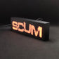 SCUM Survival Game Led Lightbox Sign