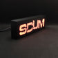 SCUM Survival Game LED-Leuchtkastenschild