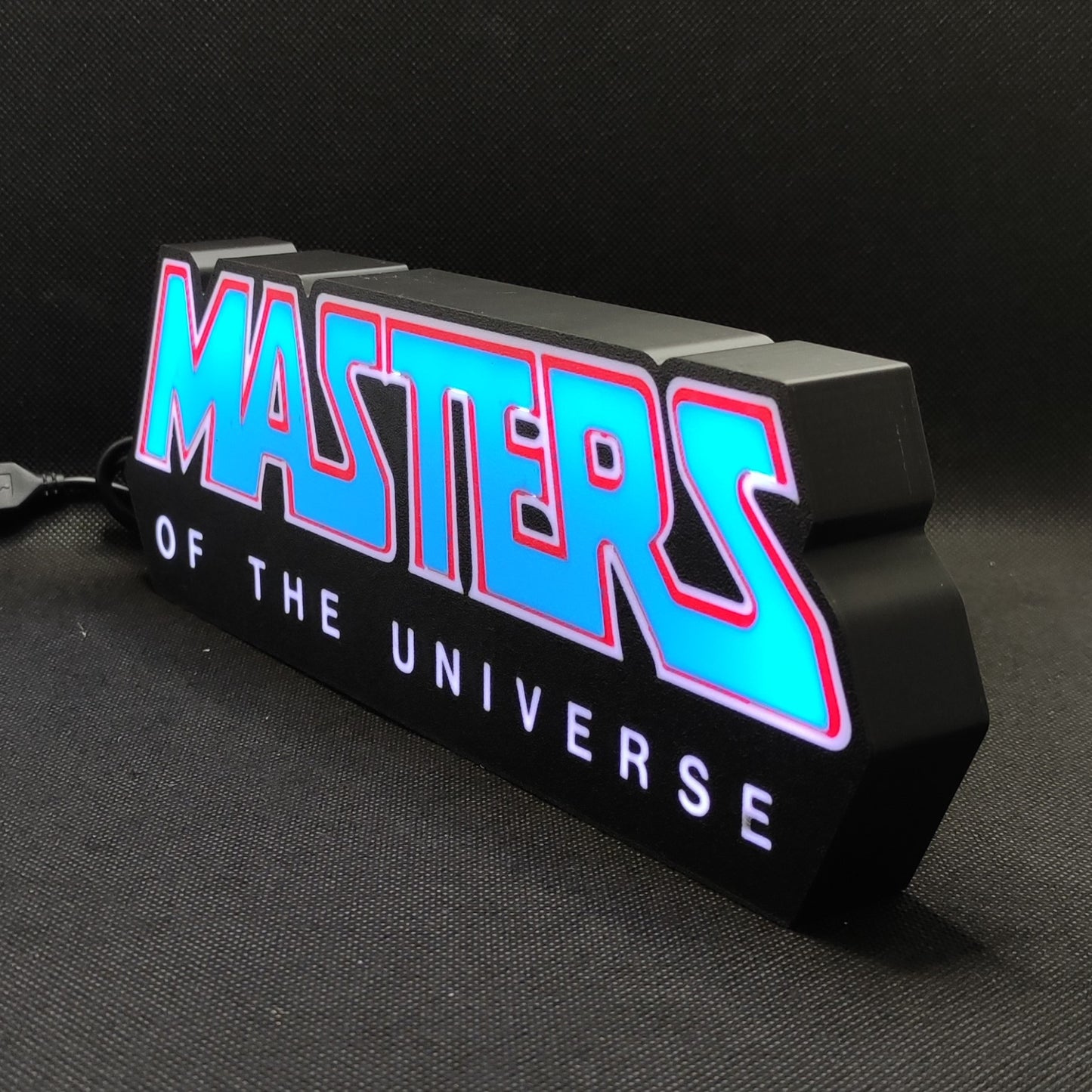 Letreiro de caixa de luz LED Masters of the Universe