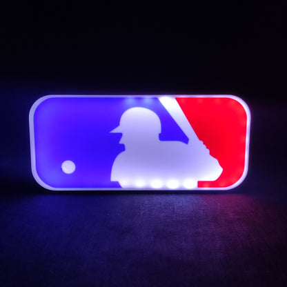 MLB Major League Baseball Led Light Sign