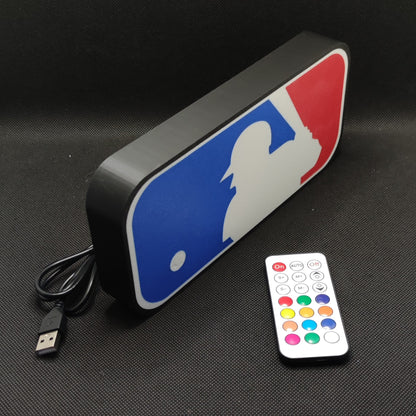 MLB Major League Baseball Led Light Sign