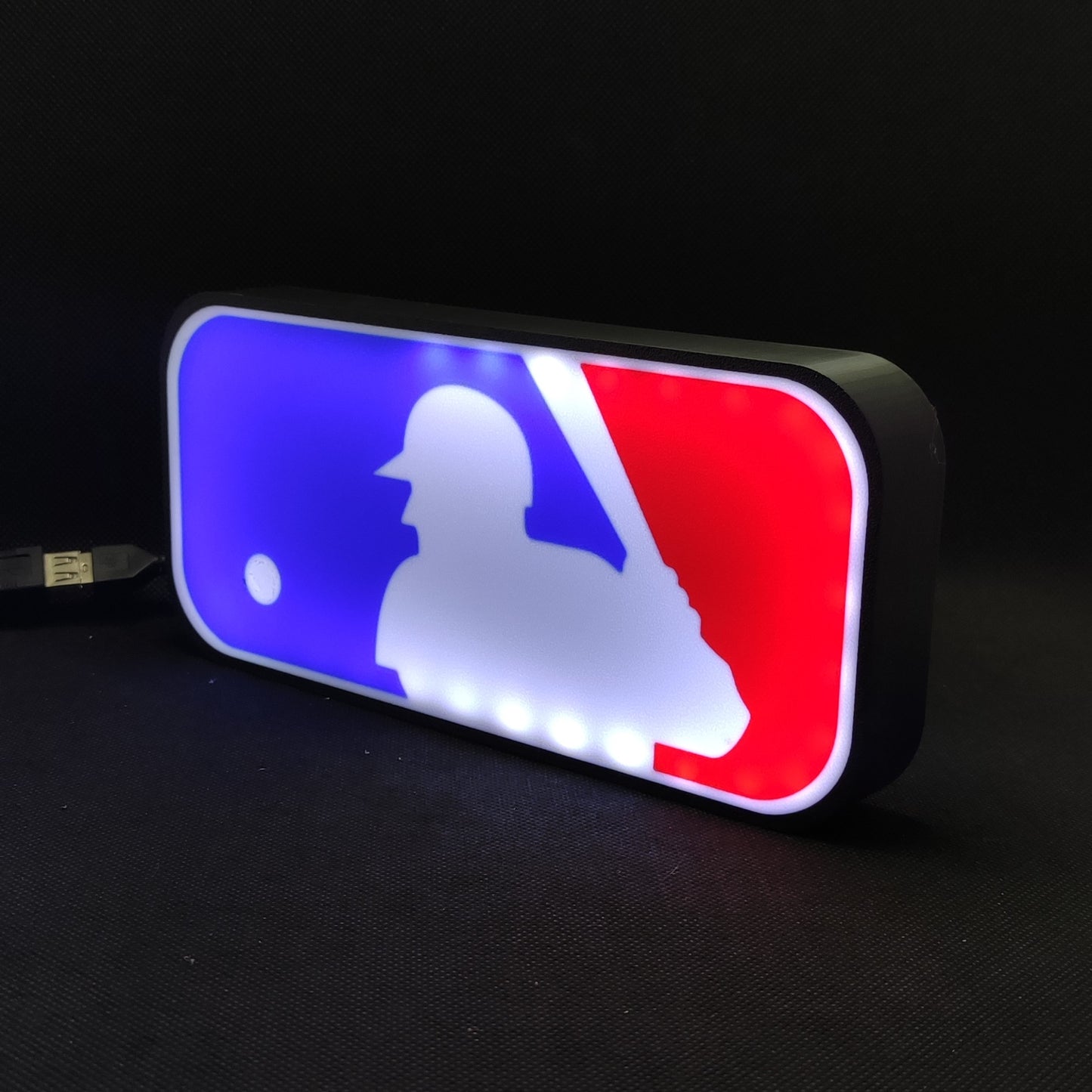 MLB Major League Baseball Led Light Sign