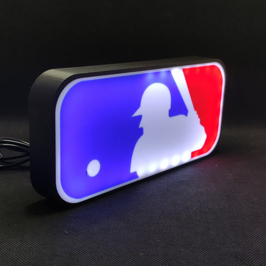 MLB Major League Baseball Led Light Sign