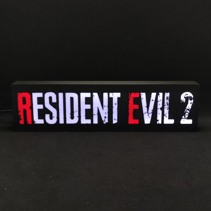 RESIDENT EVIL 2 Led Gaming Light Sign