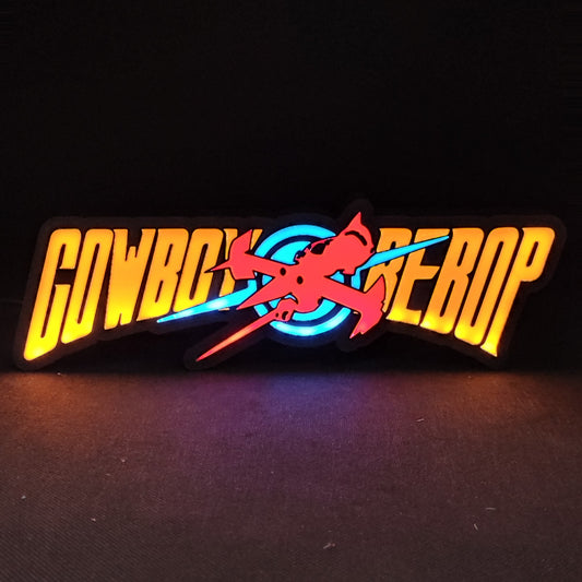 Cowboy Bebop LED Leuchtkasten Schild