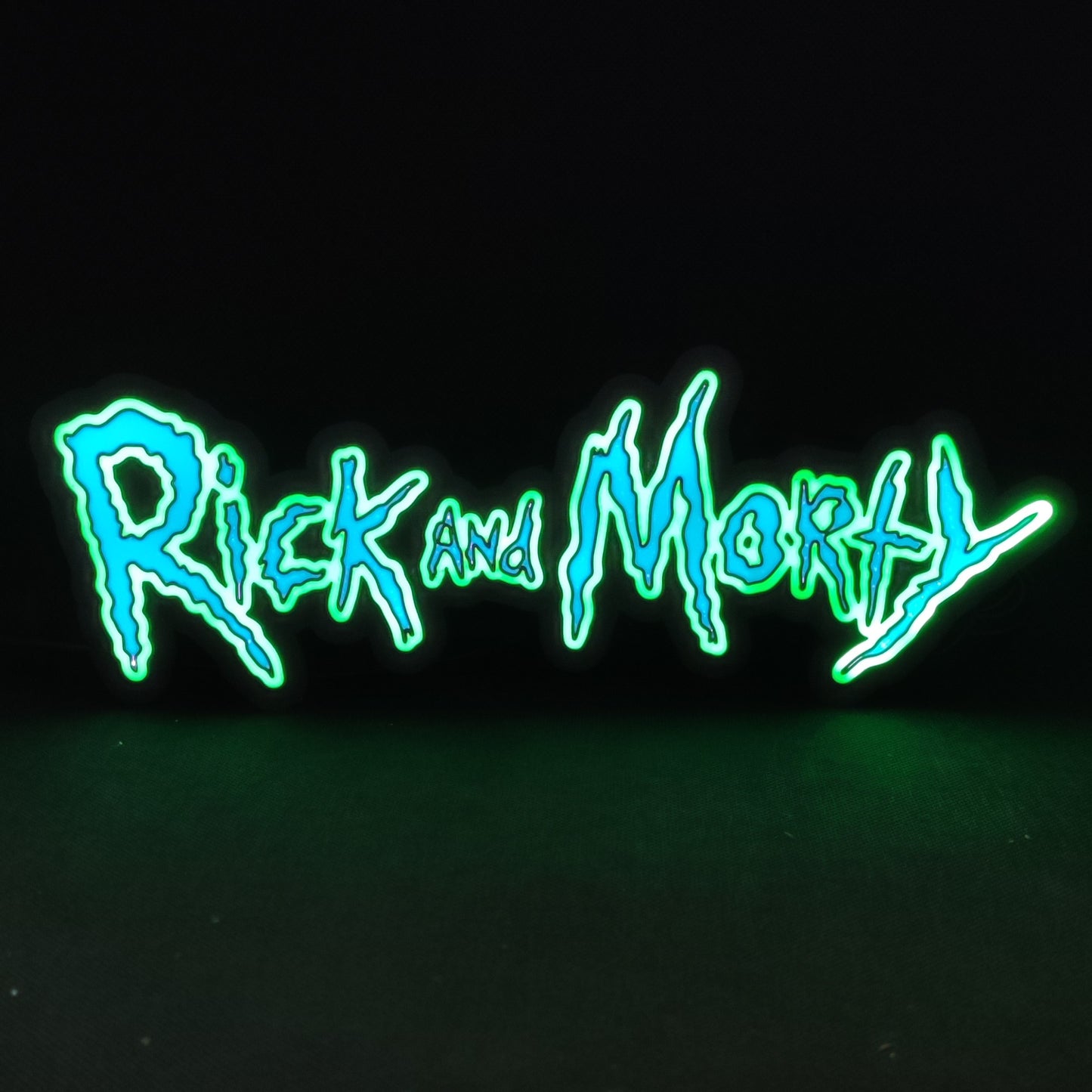 Rick and Morty Led Light Sign