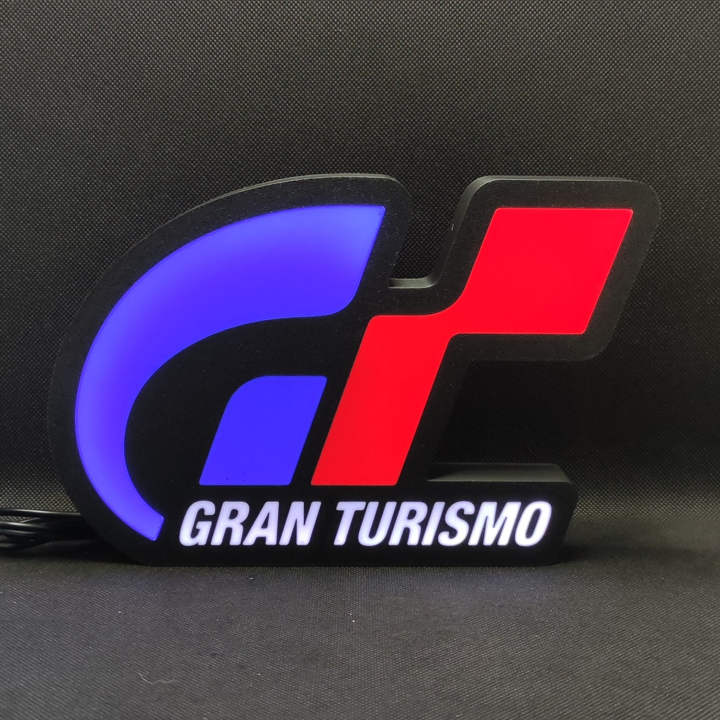 Gran Turismo Led Lightbox Letreiro