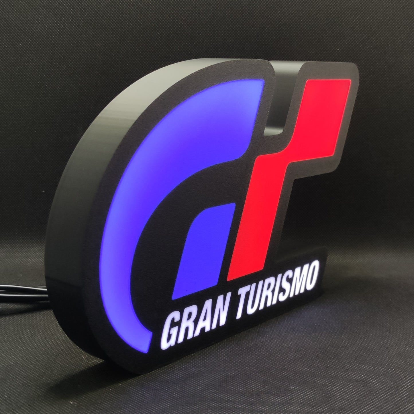 Gran Turismo Led Lightbox Letreiro