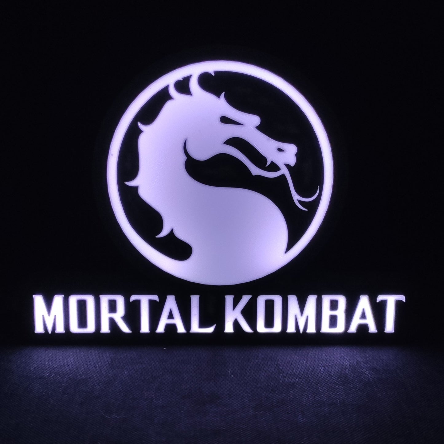 Mortal Kombat Led Gaming Light Sign