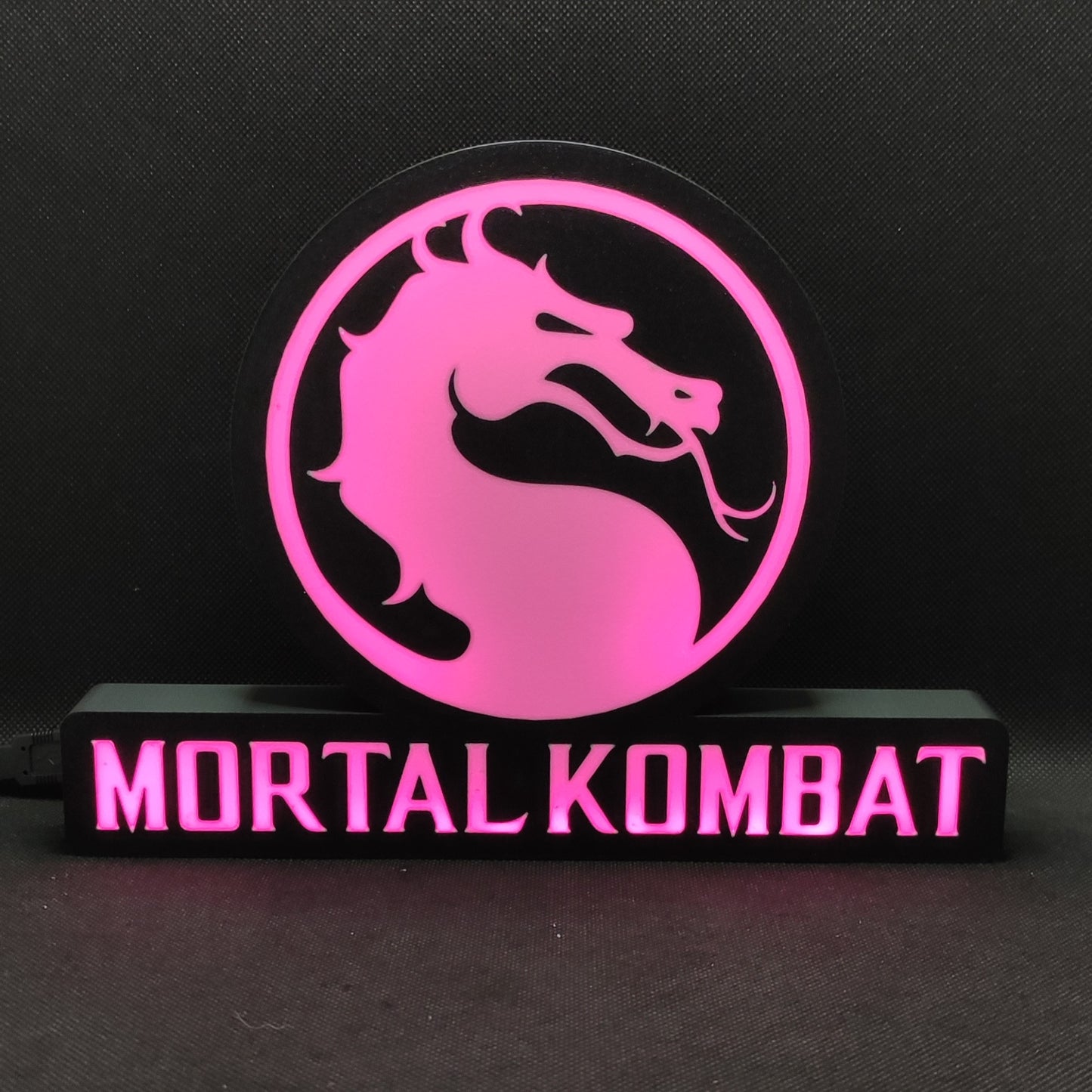 Mortal Kombat Led Lightbox Sign