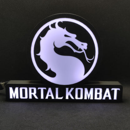 Mortal Kombat Led Gaming Light Sign