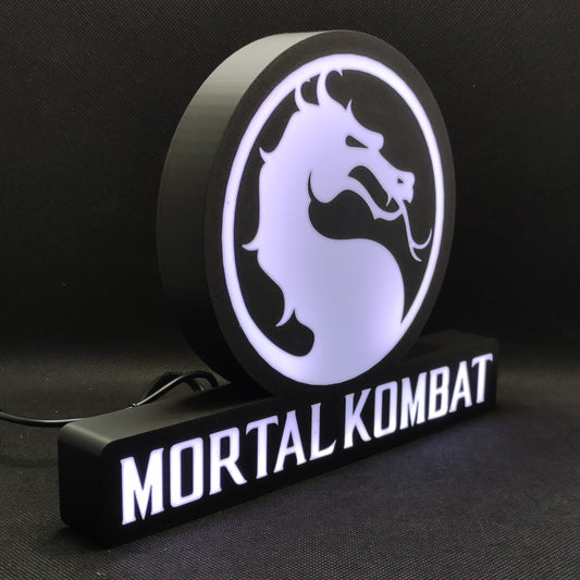 Mortal Kombat Led Lightbox Sign