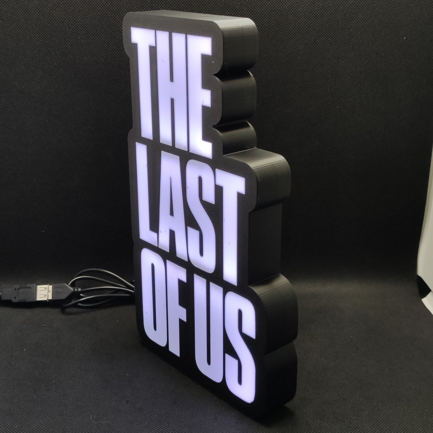 The Last of US Led Gaming Light Sign