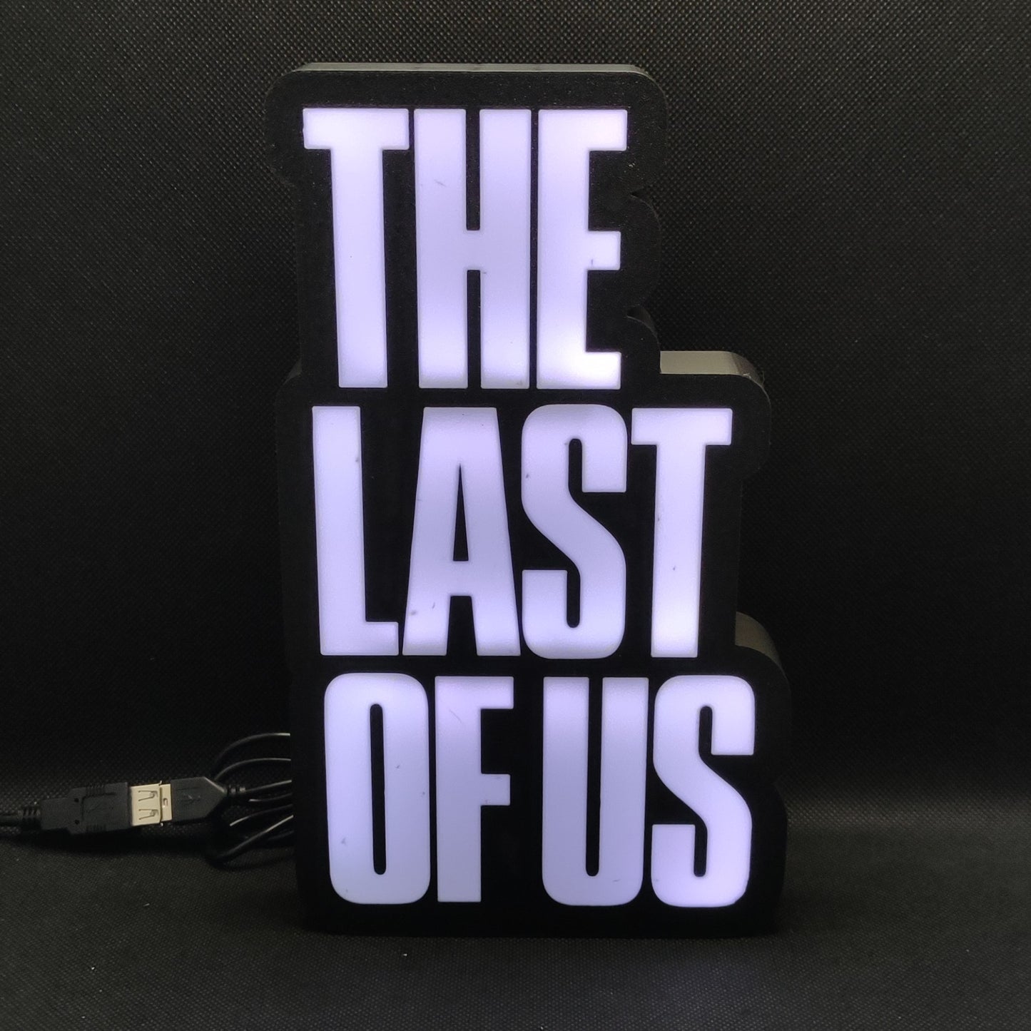 The Last of US Led Gaming Light Sign