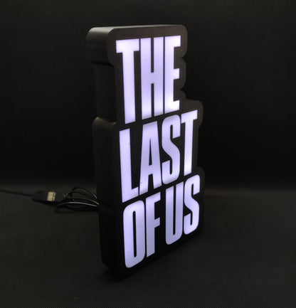 The Last of US Led Gaming Light Sign