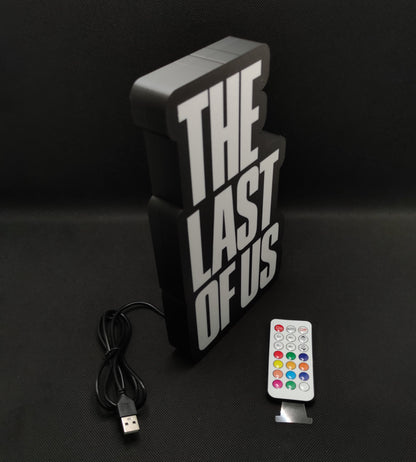 The Last of US Led Gaming Light Sign