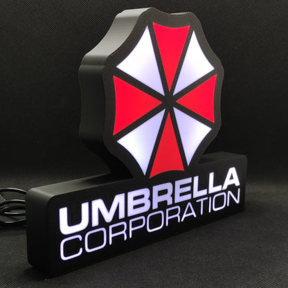 Umbrella Corporation Led Gaming Light Sign