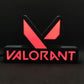 Valorant Led Lightbox Placa