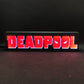 Deadpool Led Lightbox Sign