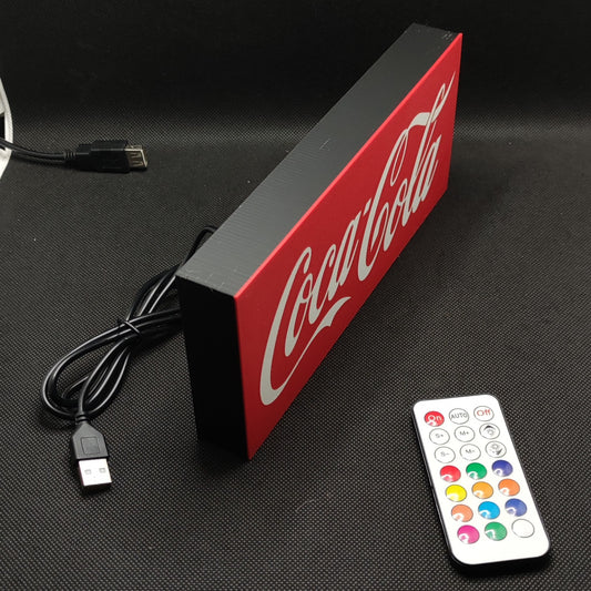 Coca-Cola Red LED Lightbox Sign