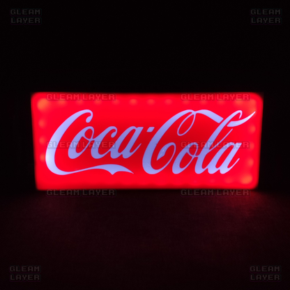 Coca-Cola Red LED Light Sign