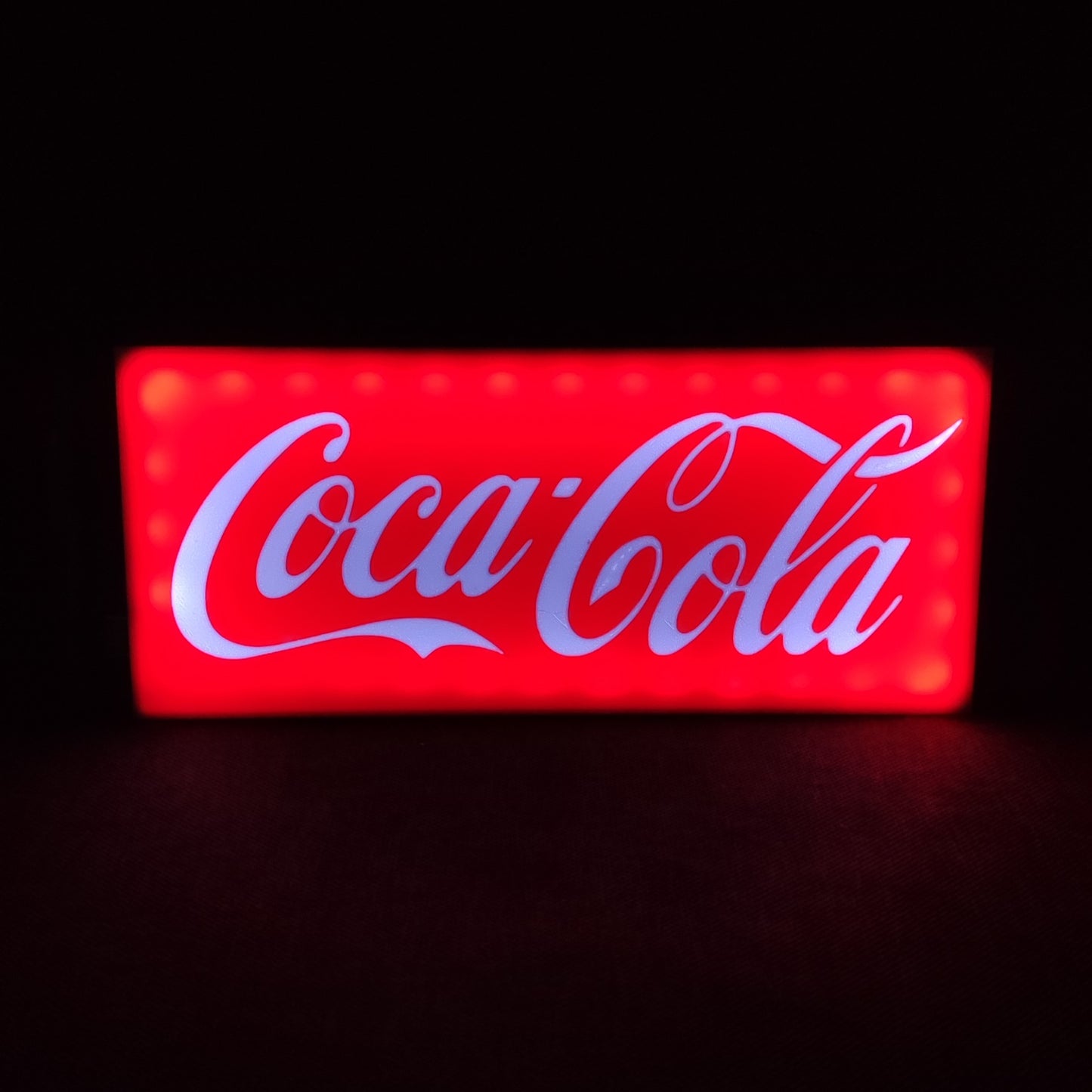 Coca-Cola Red LED Lightbox Sign