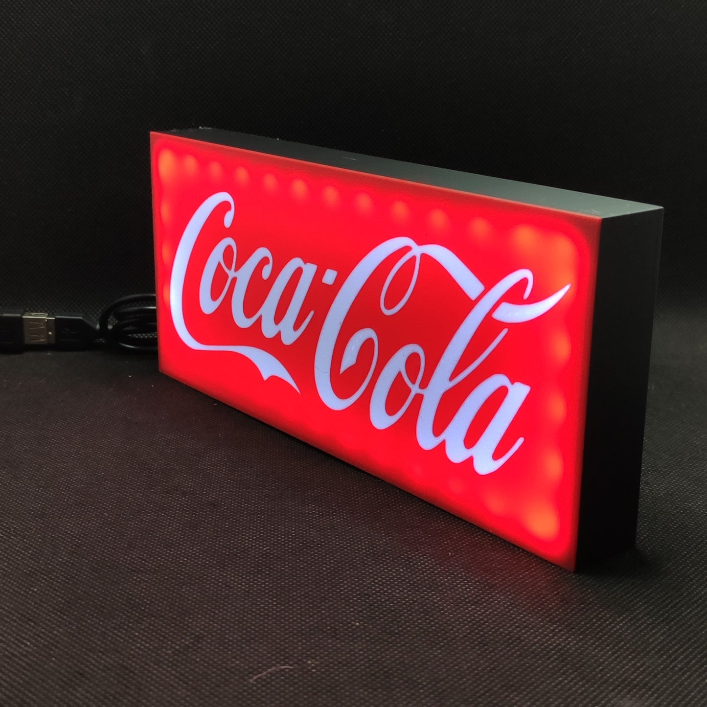 Caixa de luz LED Coca-Cola