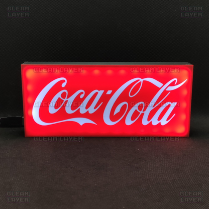 Coca-Cola Red LED Light Sign