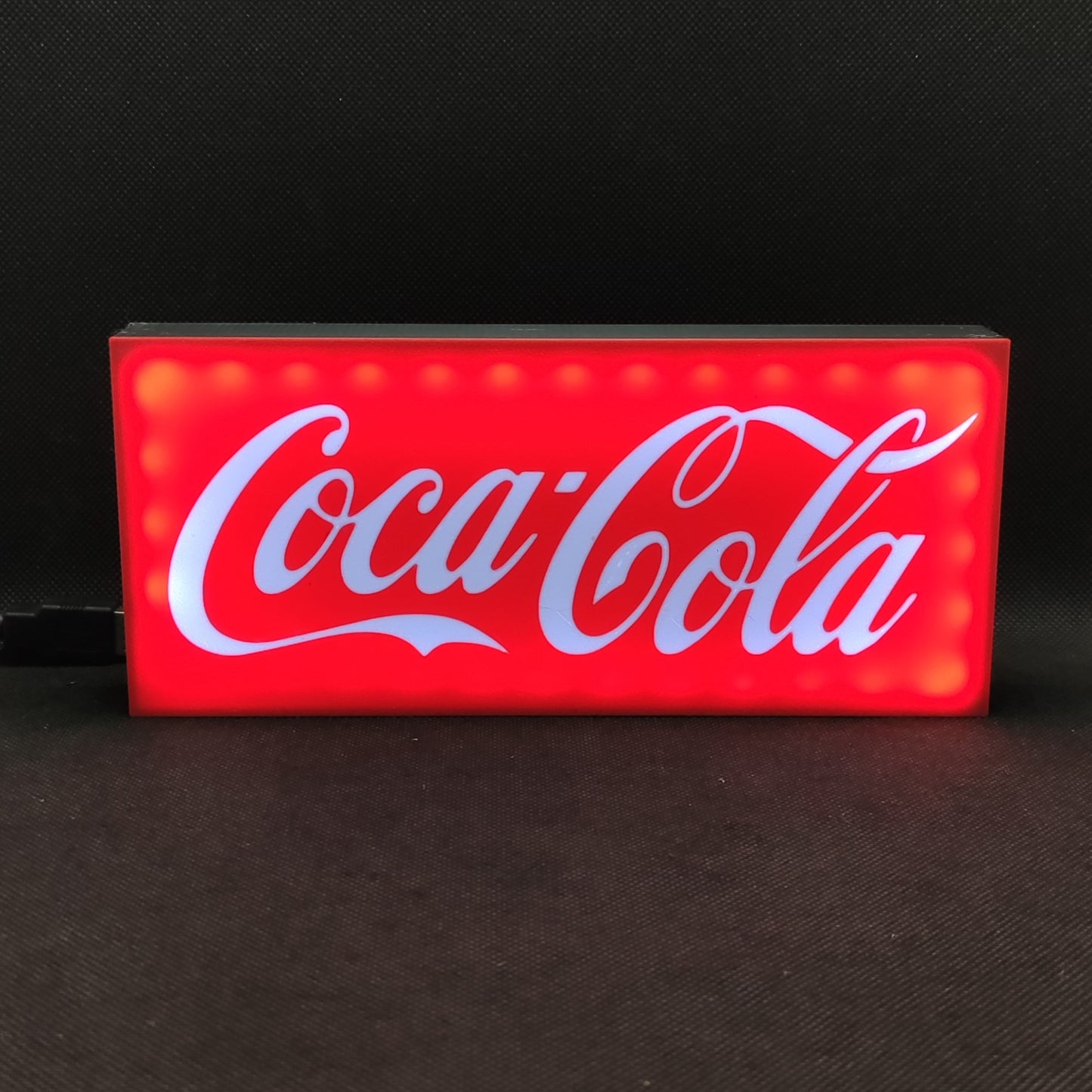 Caixa de luz LED Coca-Cola