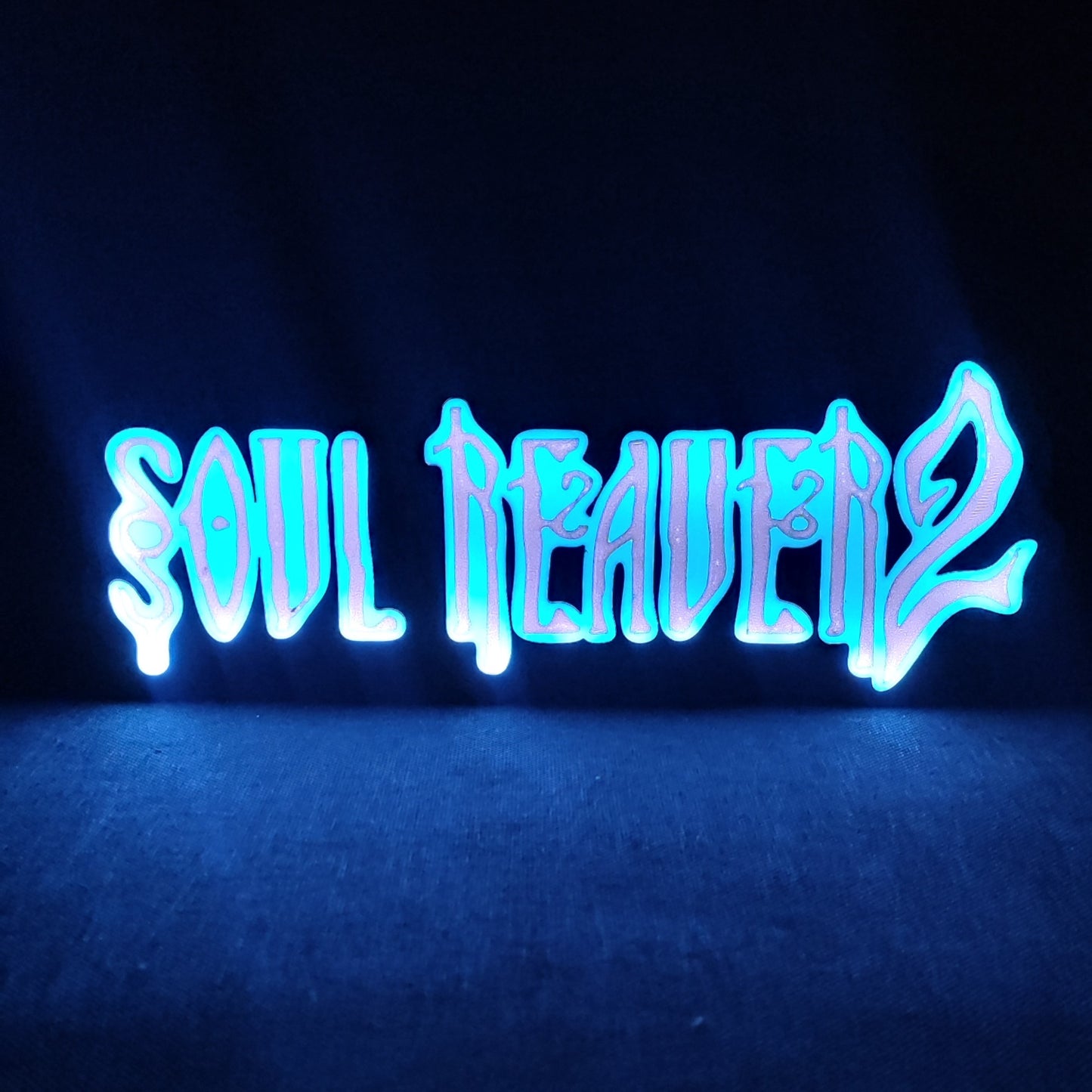 Soul Reaver 2 Led Gaming Light Sign