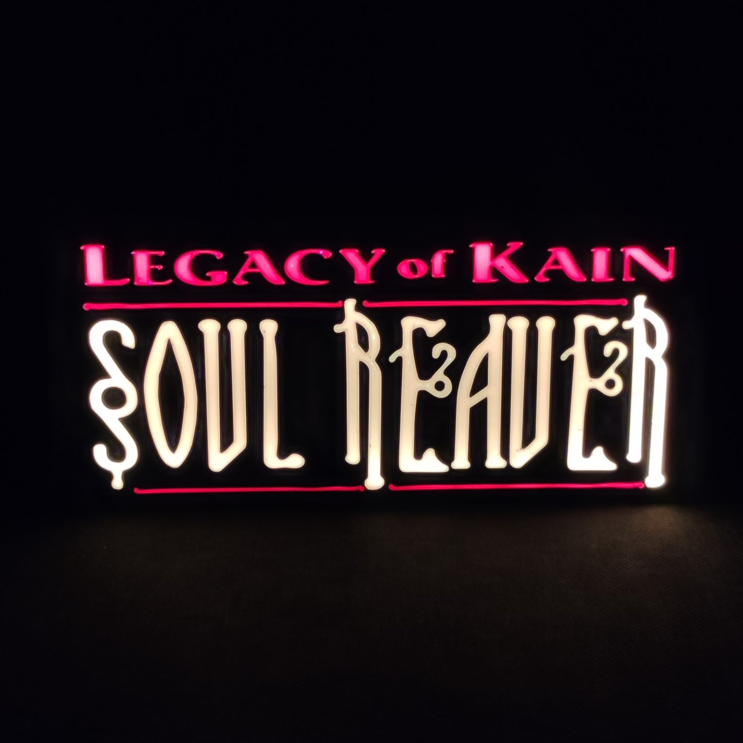 Legacy of Kain: Soul Reaver LED-Leuchtkastenschild