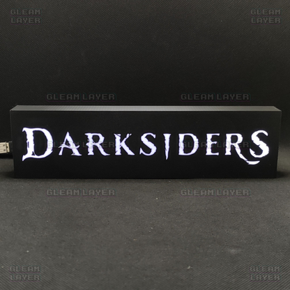 Darksiders Led Gaming Light Sign